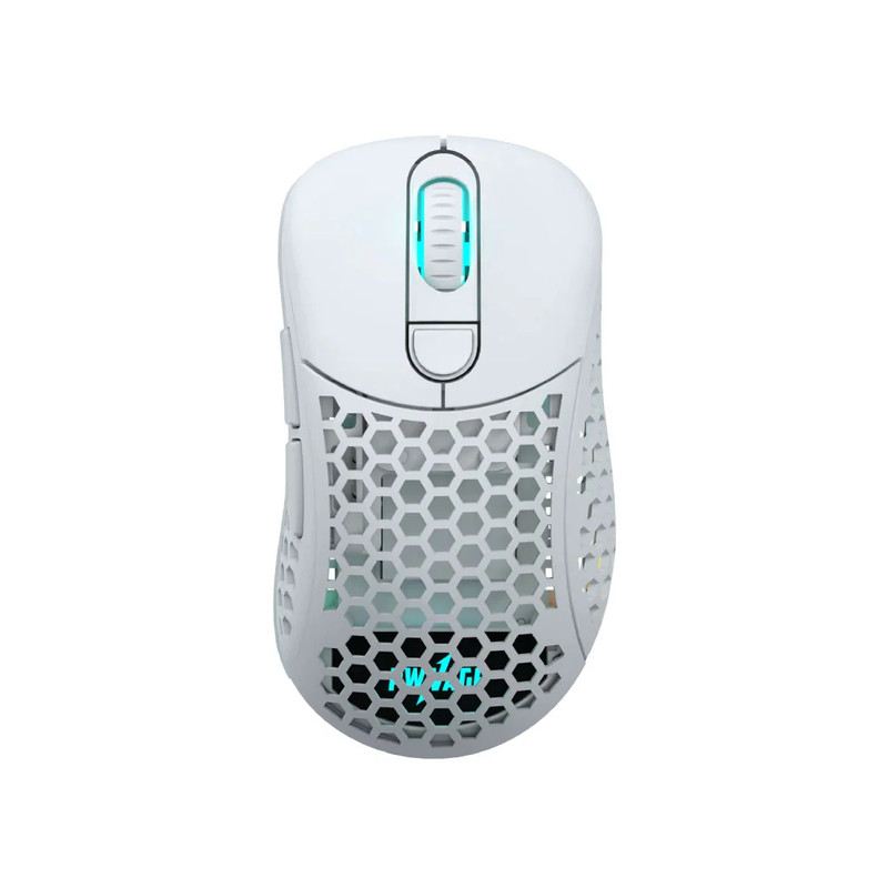 Pwnage Ultra Custom Optical Wireless Gaming Mouse - White - فأرة